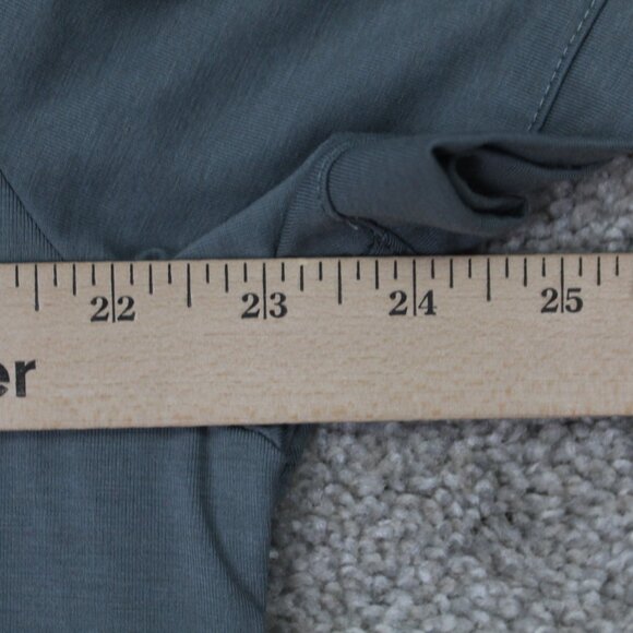 Cuts Curve-Hem Polo Shirt Adult 2XL XXL Green PYCA Pro Short Sleeve Pullover - Picture 11 of 13